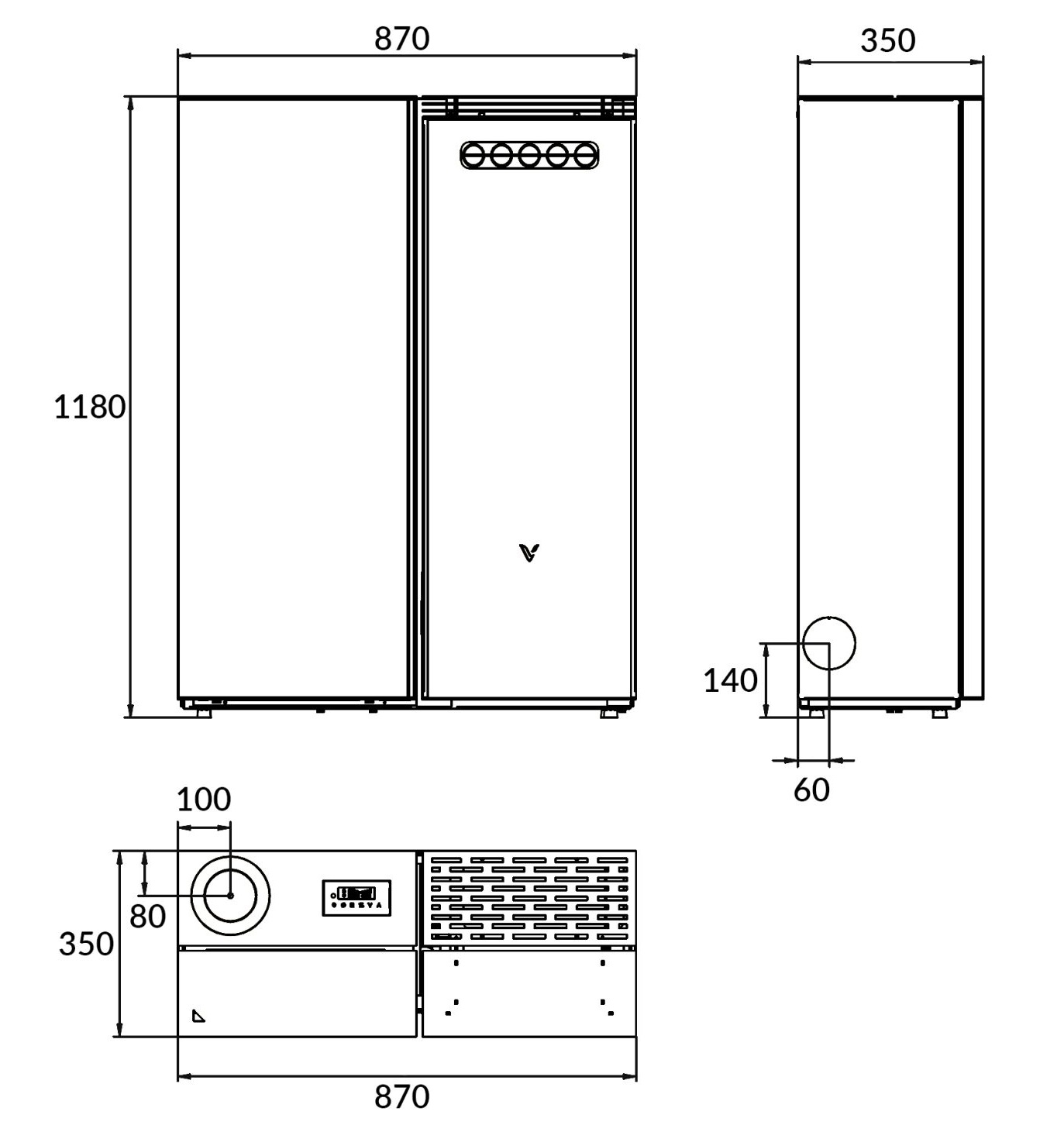 Pyra 11 Vivace Pellet Stove 11kW - Henley - Image 5