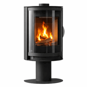 Hoxton 7kW wood burning stove - Tall Pedestal