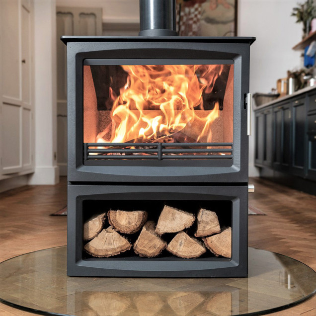 Hampton Vista 900 7kW Woodburning Stove – DEFRA - Image 3